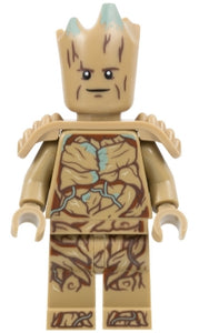 SH874 Groot, Teen Groot - Dark Tan with Shoulder Armor