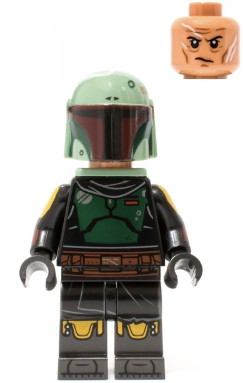 sw1245 Boba Fett - Repainted Beskar Armor, Jet Pack