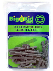 Big Kid Brix Trooper Grey Blaster Pack