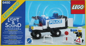 6450 Light and Sound Mobile Police Truck (Retired) (Certified Complete)