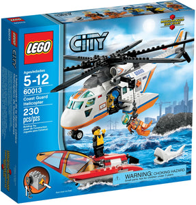 60013 City Coast Guard Helicopter (Retired) (New Sealed)