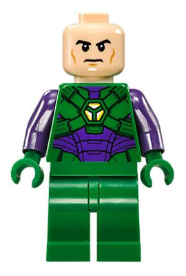 SH459 Lex Luthor, Green and Dark Purple Light Armor