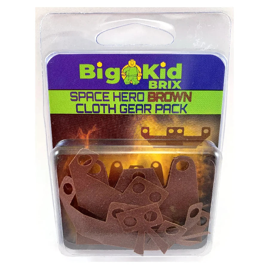 Big Kid Brix Space Hero Cloth Gear Brown