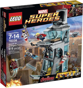 76038 Attack on Avengers Tower (Certified Complete) (Retired)