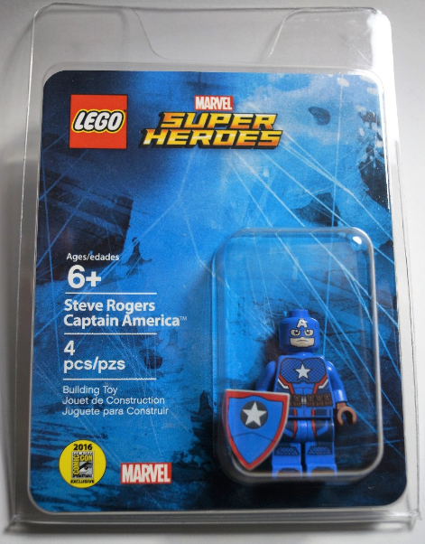 COMCON051-1 Steve Rogers Captain America - San Diego Comic-Con 2016 Exclusive blister pack