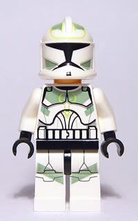 SW0298 Clone Trooper - Clone Wars Sand Green Markings