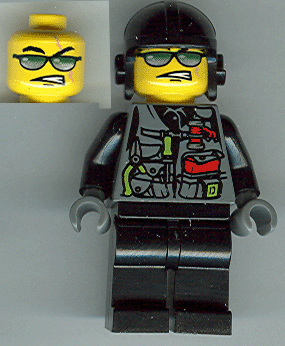 DIN006 Viper Tool Vest Torso Bricks and Minifigs Ontario