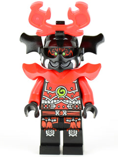 NJO075 Stone Army Warrior, Red Face